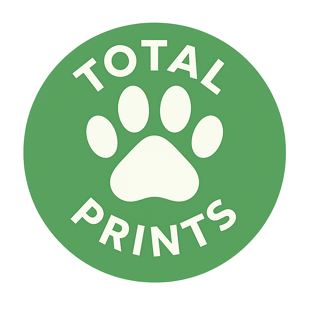 Total Paws Prints Logo